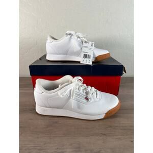 Reebok Princess Training All White Women's Sneaker Size 5 EU 35 New in Box‎